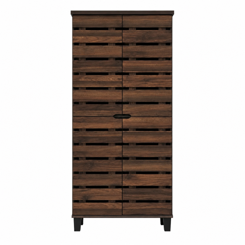 BLAIR SHOE CABINET - WALNUT