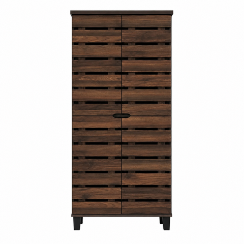 BLAIR SHOE CABINET - WALNUT