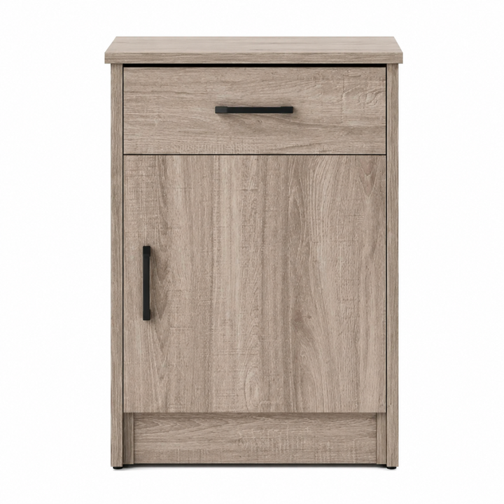 DUBLIN BEDSIDE TABLE - DARK OAK