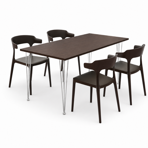 BULL 4 SEATER DINING SET