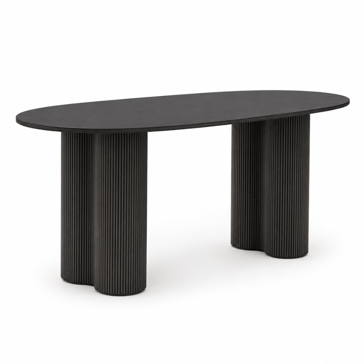 AUBREY DINING TABLE - BLACK