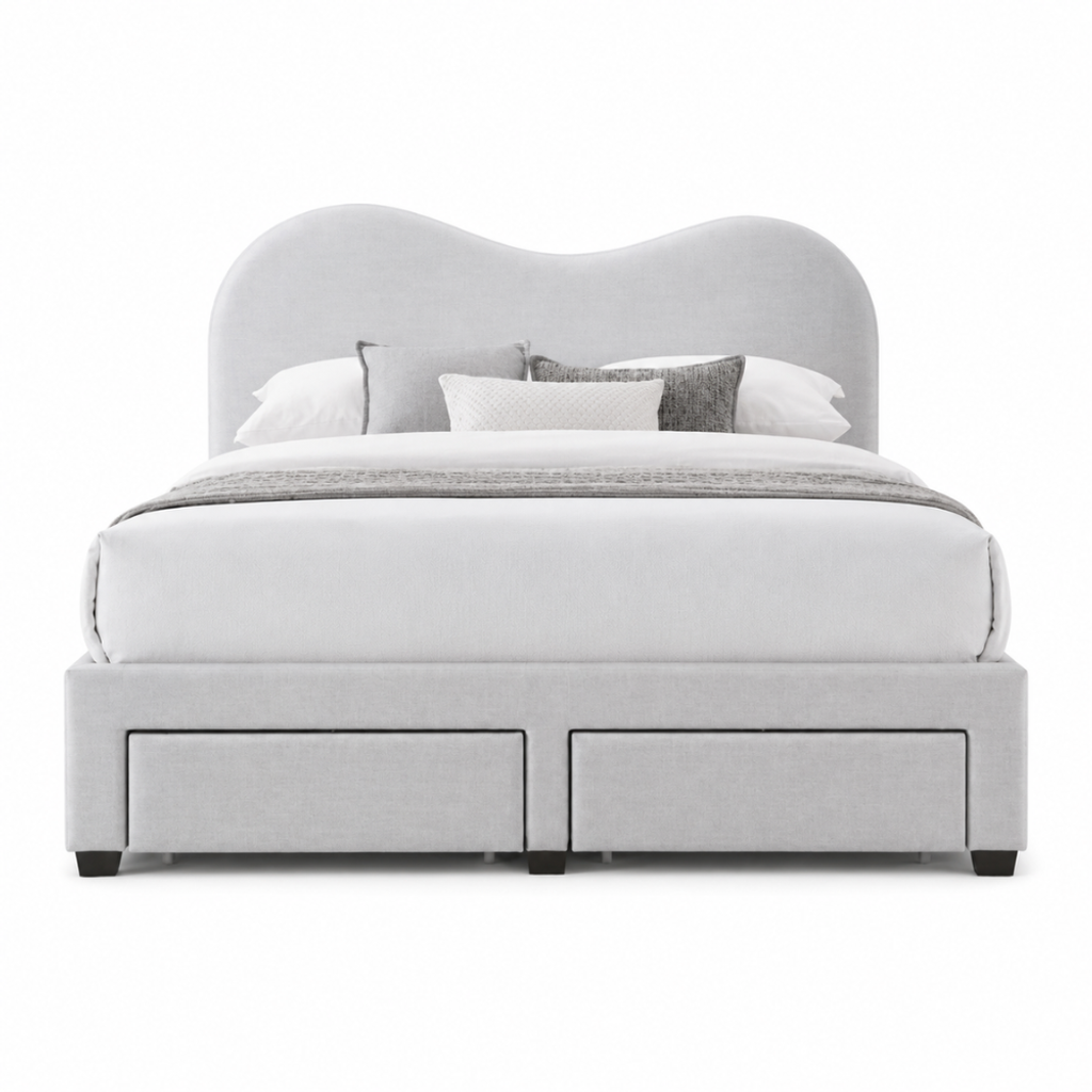 ALUNA QUEEN AND KING BEDFRAME