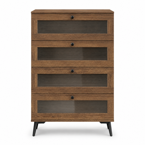 MARLOWE CHEST DRAWER - WALNUT