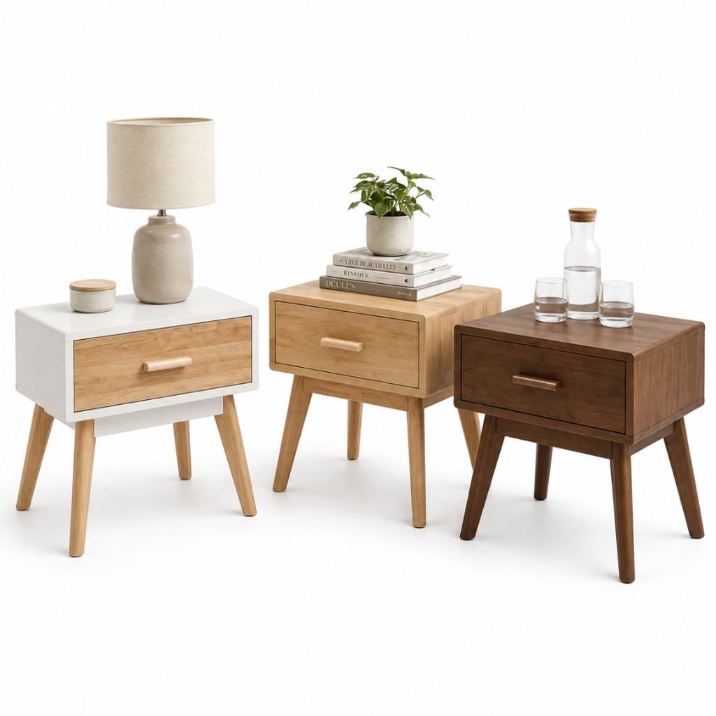 DRESDEN BEDSIDE TABLE - WHITE_NATURAL_WALNUT