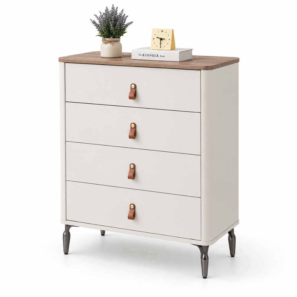 SIDEBOARD CABINET 2.5FEET - WHITE