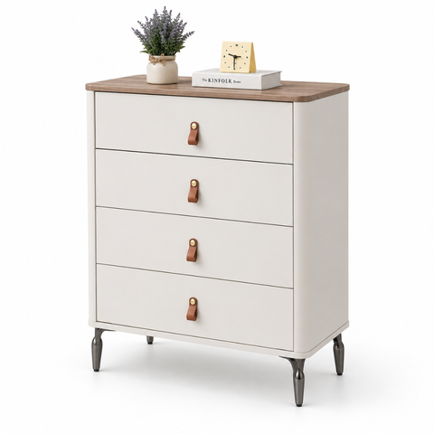 SIDEBOARD CABINET 2.5FEET - WHITE
