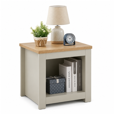 ORION BEDSIDE TABLE - GREY
