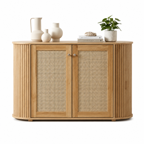 MILOS CURVED SIDEBOARD CABINET
