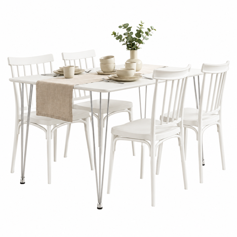 ASHTON 4 SEATER DINING SET