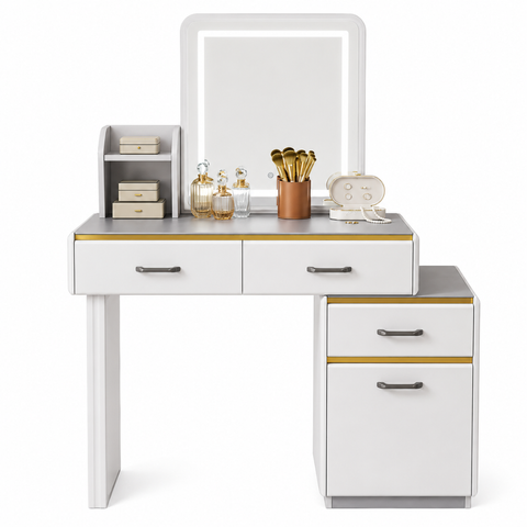 1620 LED MIRROR EXTENDABLE DRESSING TABLE