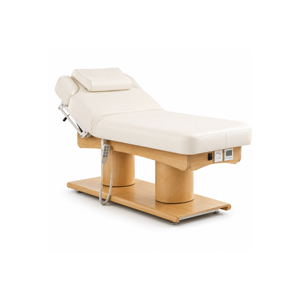 Beauty bed recliner, heating series