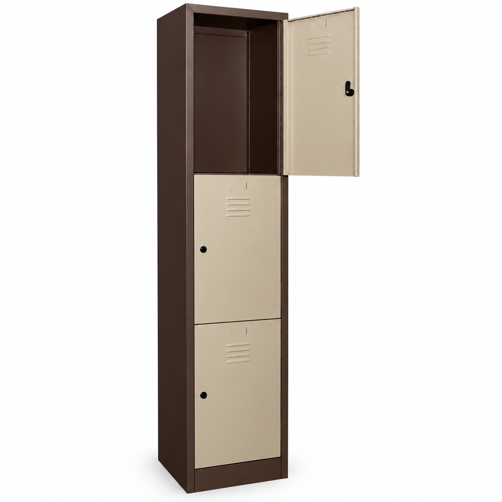 3 compartment locker 3