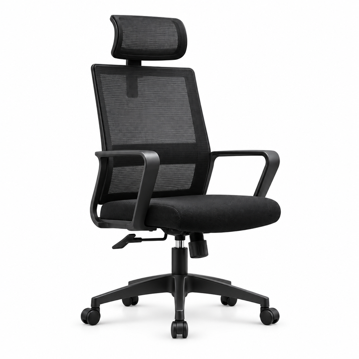 Modern Black Mesh Ergonomic Office Chair