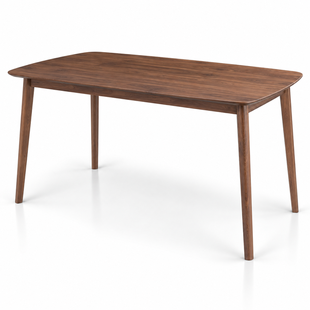 Walnut Mid-Century Dining Table