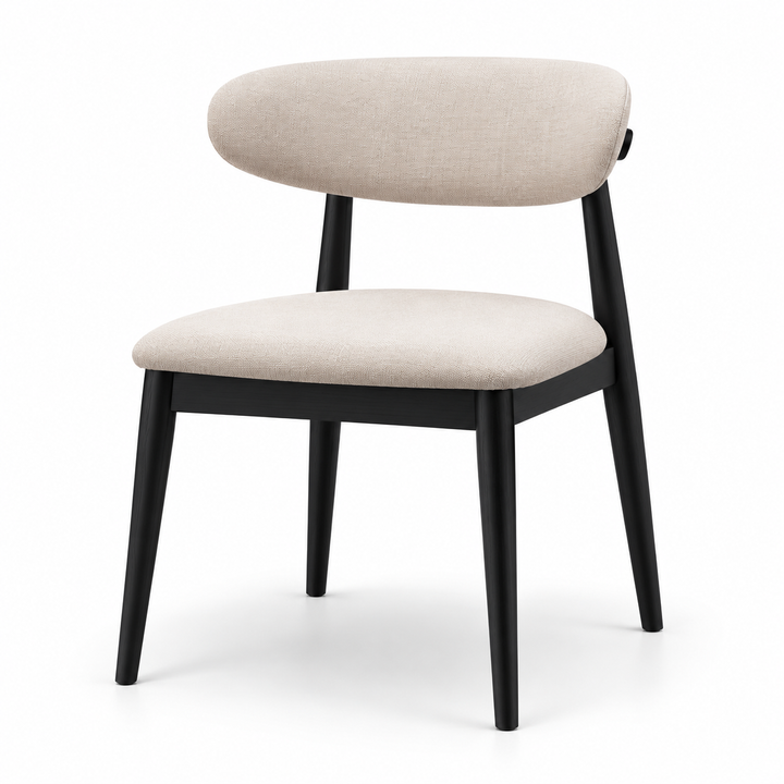 Modern Cream Upholstered Chair