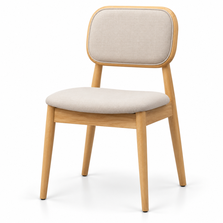Minimalist Oak Frame Dining Chair