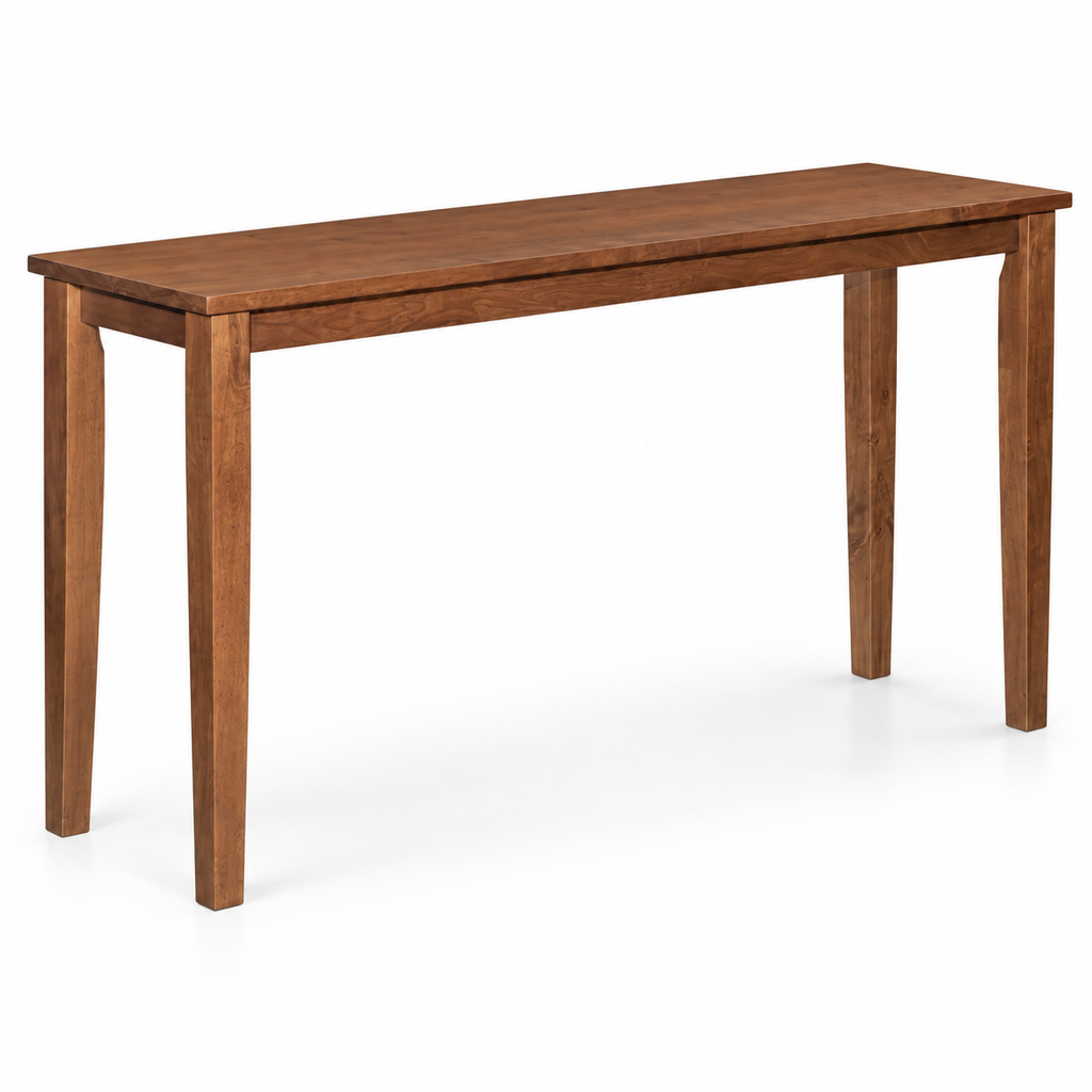 Modern Walnut Console Table