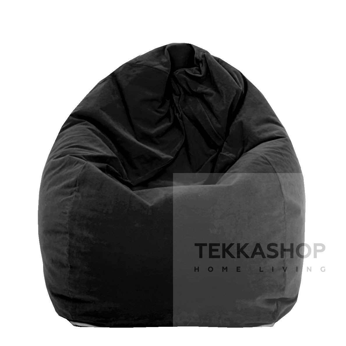Tekkashop SSBBBL Adult Size XL (2.5 kg) Velvet Fabric Bean Bag - Black  (Ready Stock) – Tekkashop Furniture | Commercial & Residential Furniture |  Shop Furniture Online @ Home | Malaysia