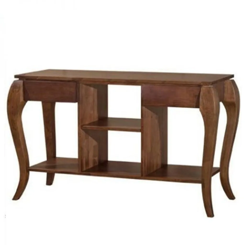 Tekkashop FDTVC1664BR Substantial Console Table