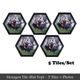 Hexagon(Flat)-5pcs