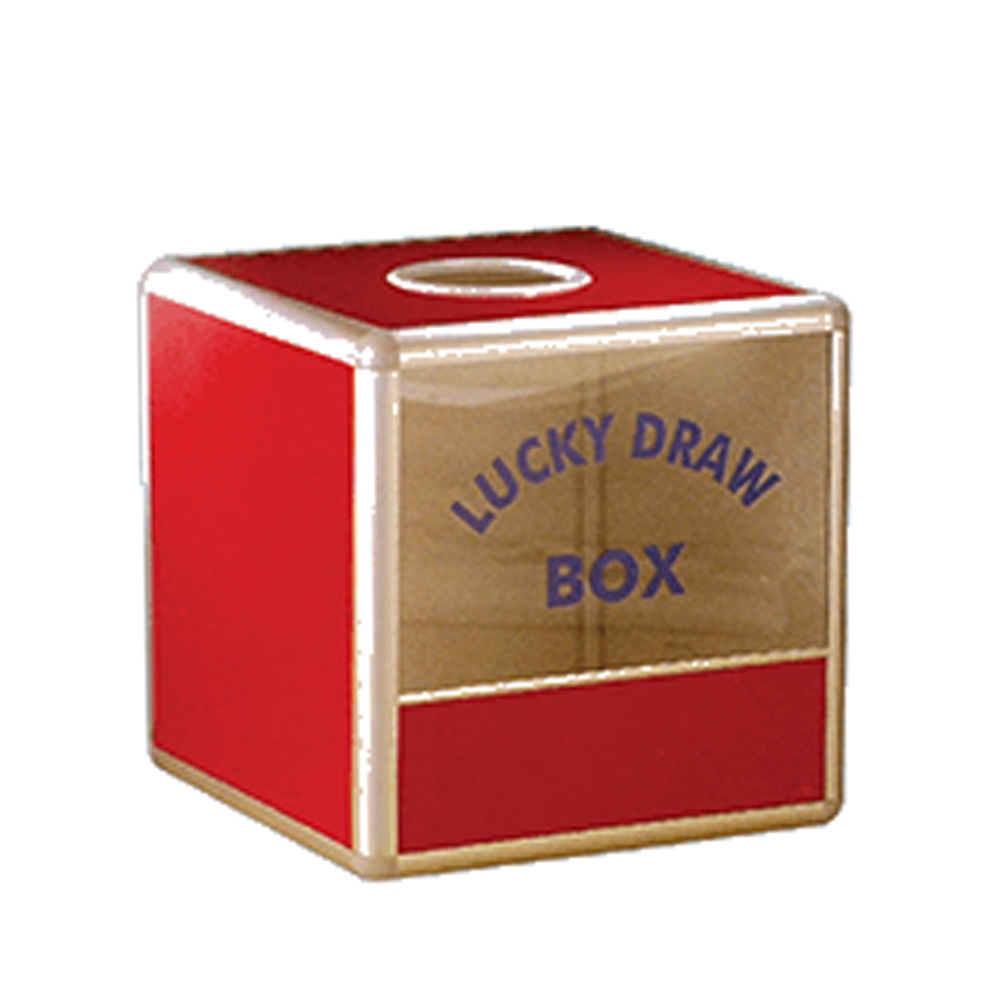 Lucky Draw Box RED - Supplies For Sensei