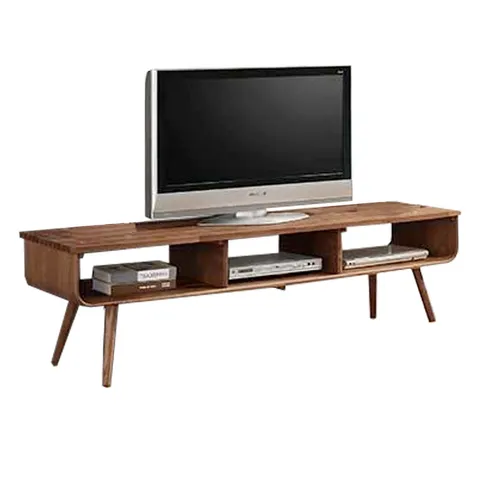 Tekkashop AMTV1582BR Scandinavian Style Wooden (1.1m) TV Cabinet