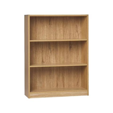 Billy-3-tier-Bookcase-oak-5-768x768
