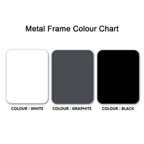 metal frame colour chart
