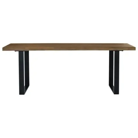 Tekkashop FDDT4667 Modern Style Solid Acacia Wood Thicker Table Top ...