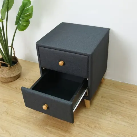 Tekkashop FDBT275 Modern Scandinavian Style Solid Rubberwood Legs ...