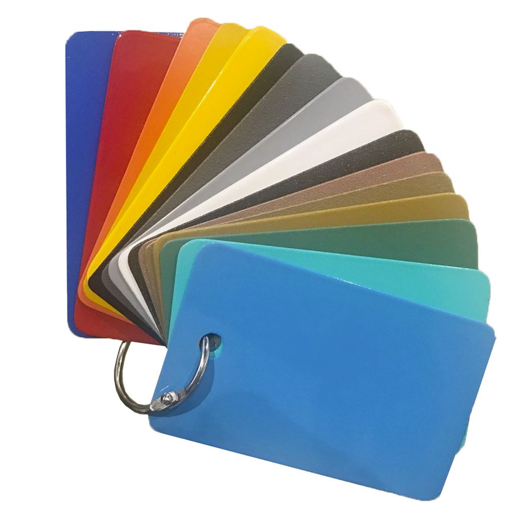 metal colour chart