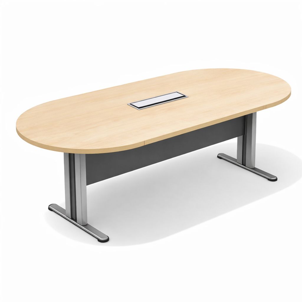 oval meeting table 2