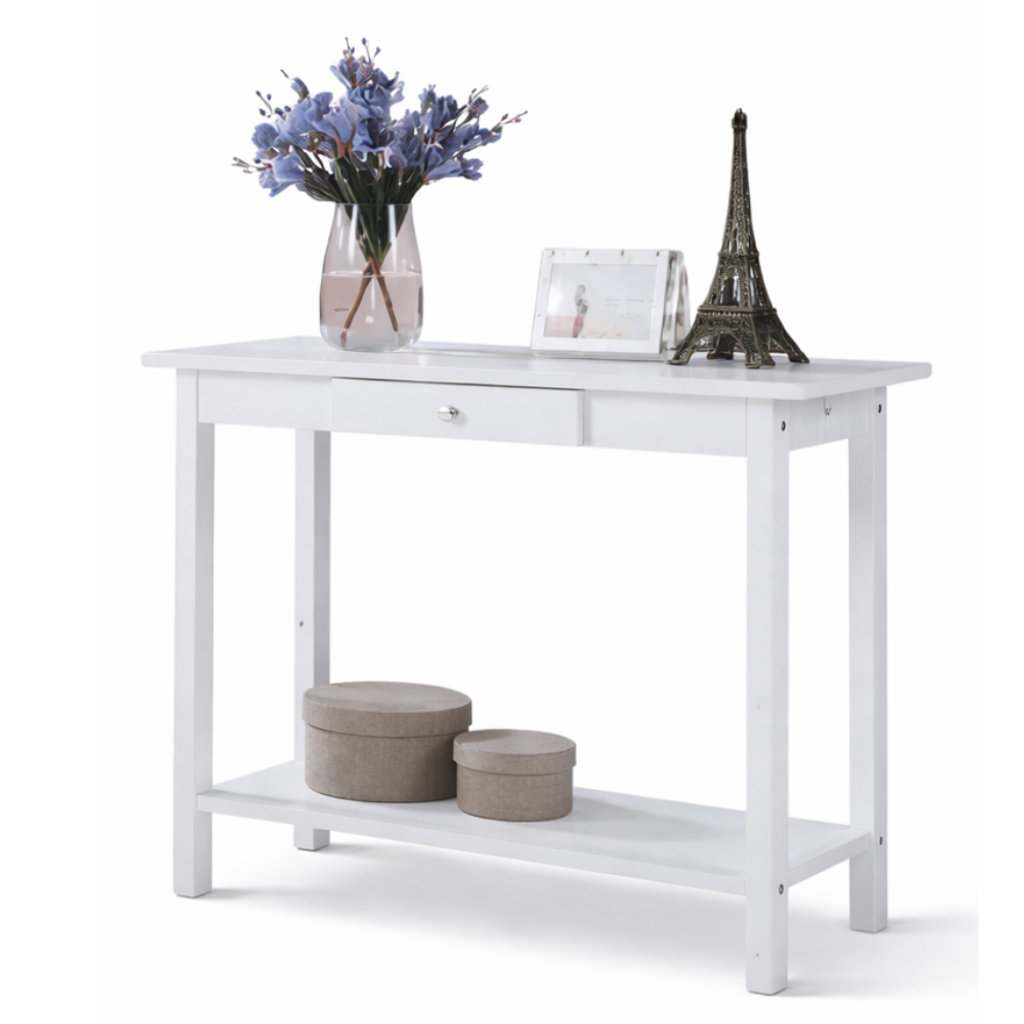Hall table- white