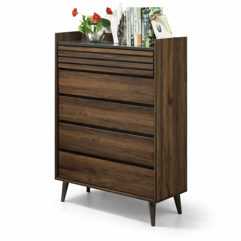 chest drawer - dark brown