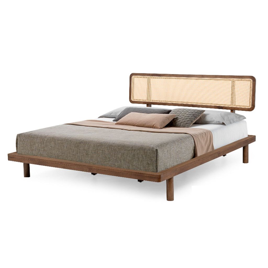 bedframe rattan natural