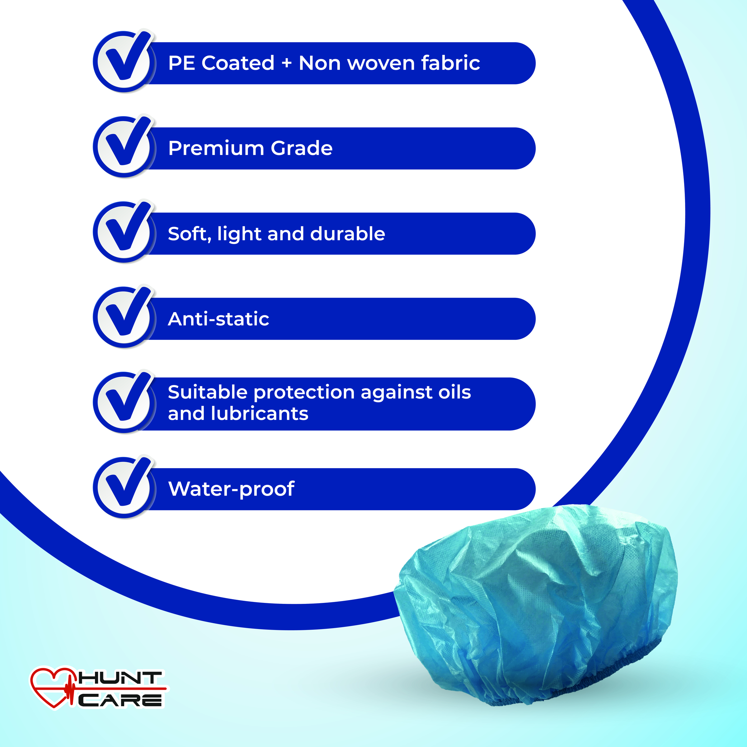 Huntcare Isolation Shower Cap Prosafe