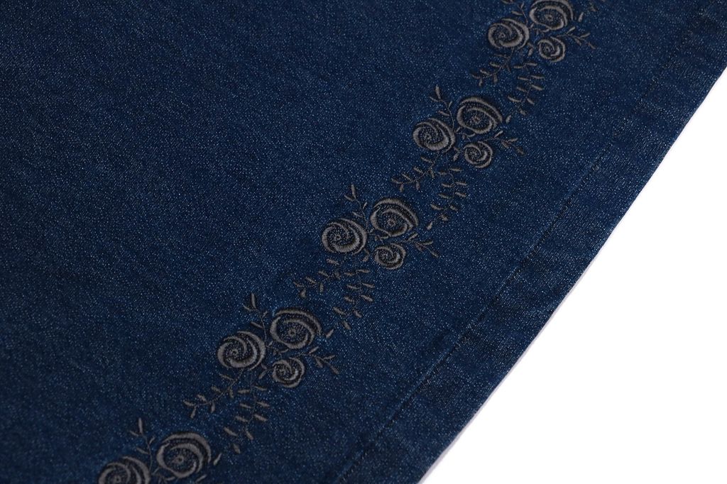 OP5 Rose pattern denim shift dress 325 d2.JPG