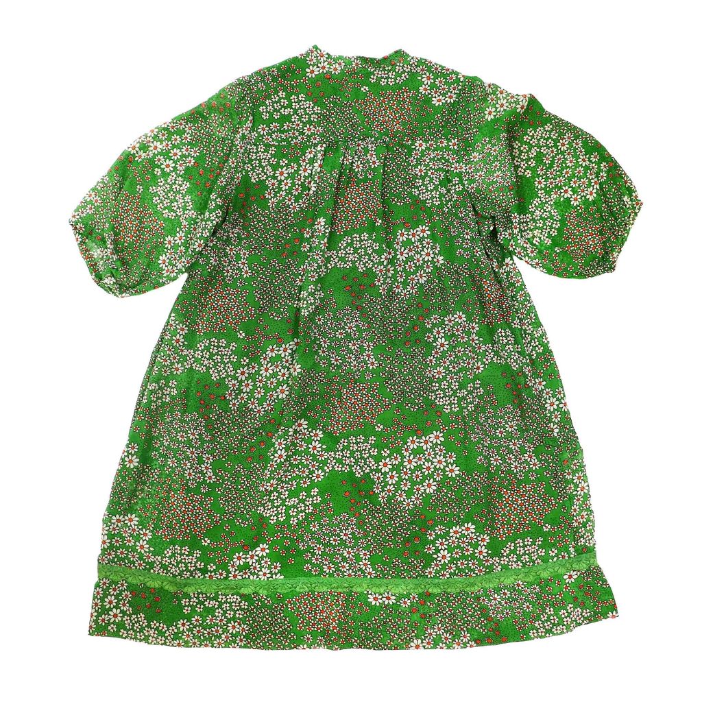 OP61 Green floral babydoll dress 365 back.jpg