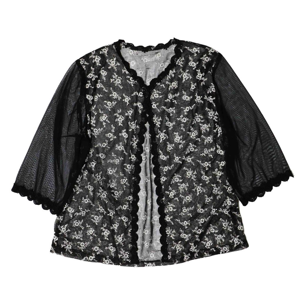 TO27 Floral pattern mesh top 385 front.JPG