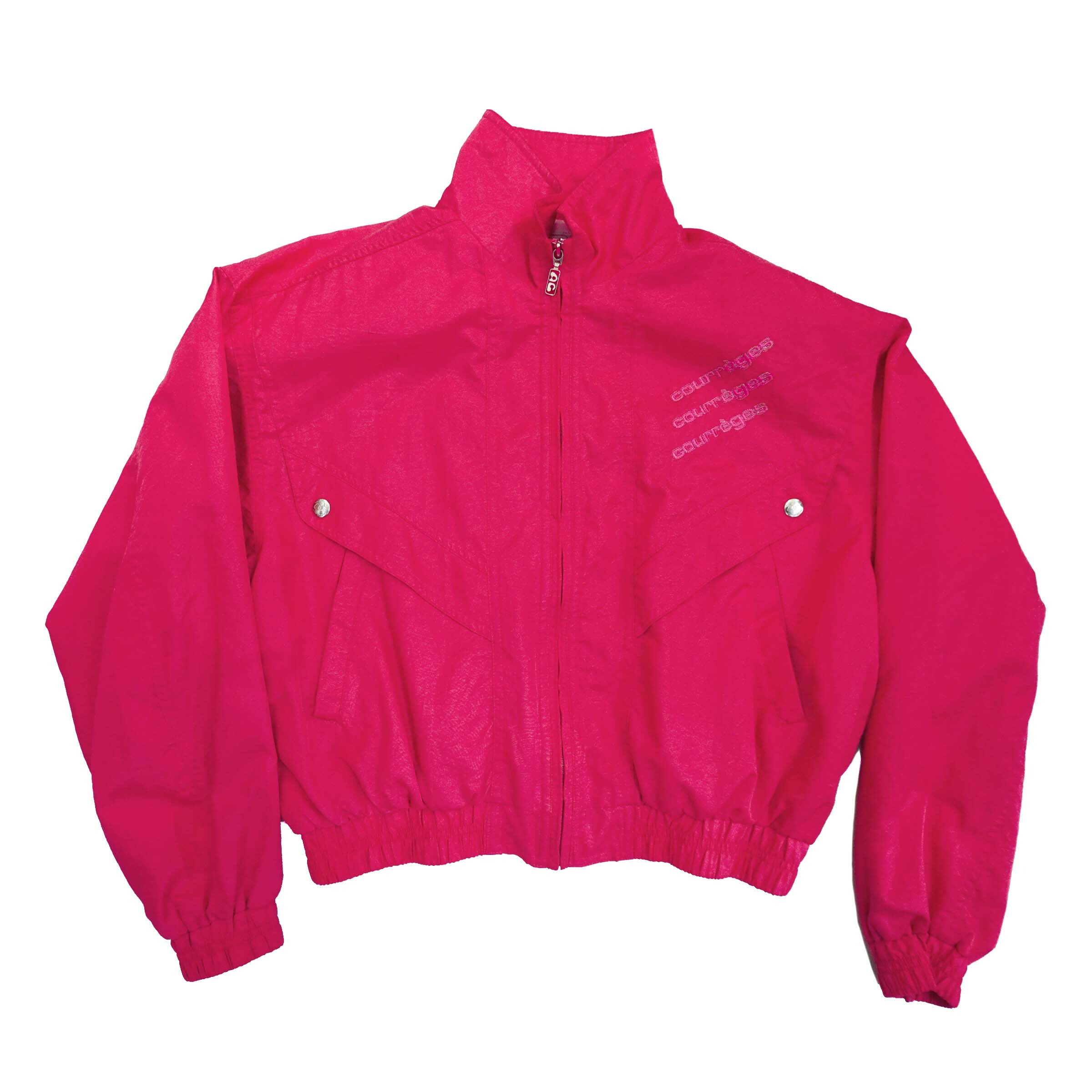 OU23 Neon pink ski jacket – WAKE WAKE WAKE