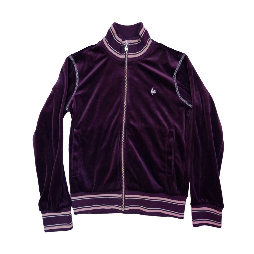 OU180 Le coq sportif velvet tracksuit set WAKE WAKE WAKE