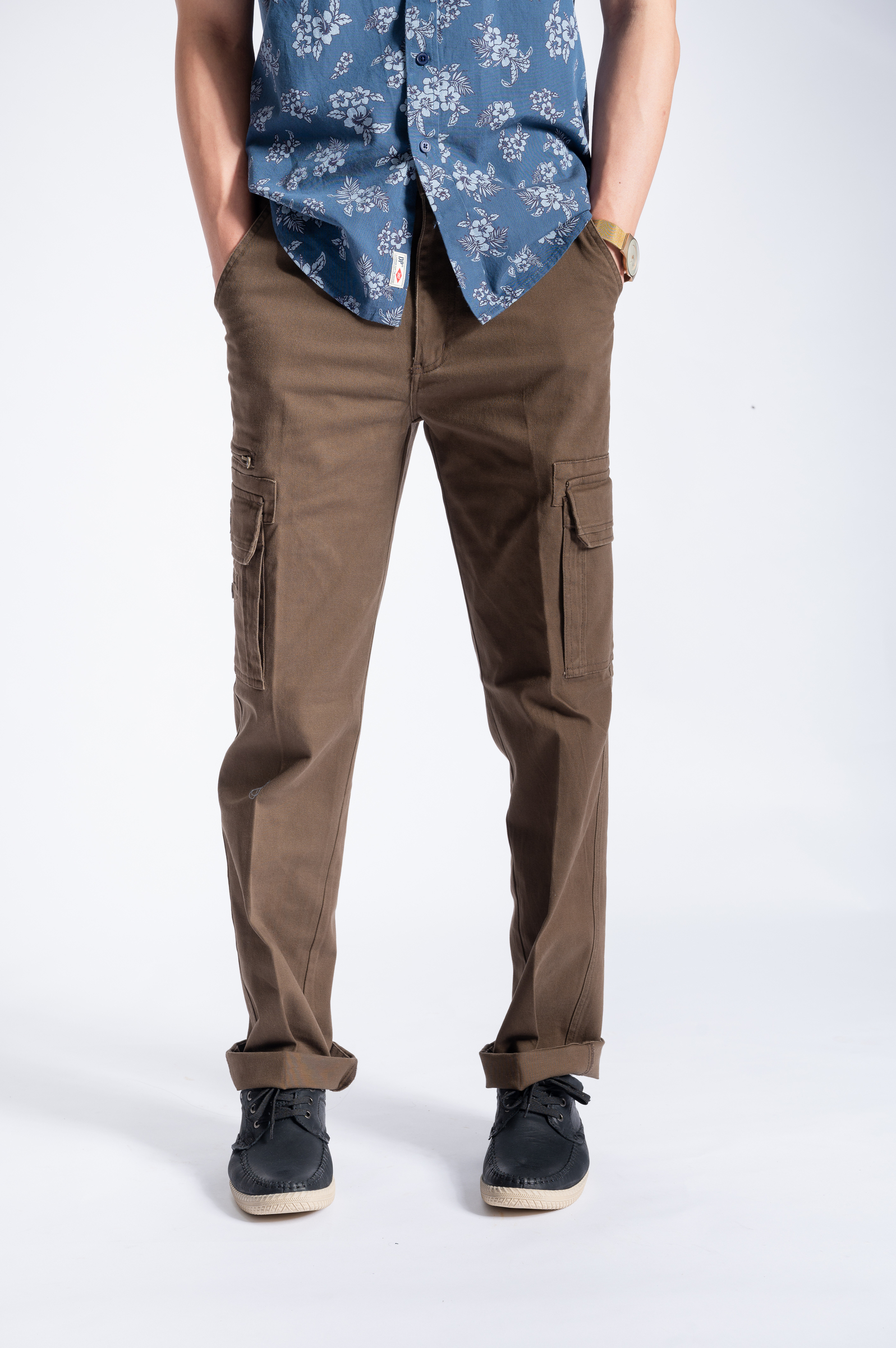 Kalanman Mens Cargo Denim Pants Skinny Casual Hip Hop Tapered Leg Jean (S,  Black) at Amazon Men's Clothing store