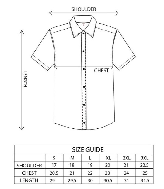 DAPPER MEN CASUAL SHIRT - 1591PX
