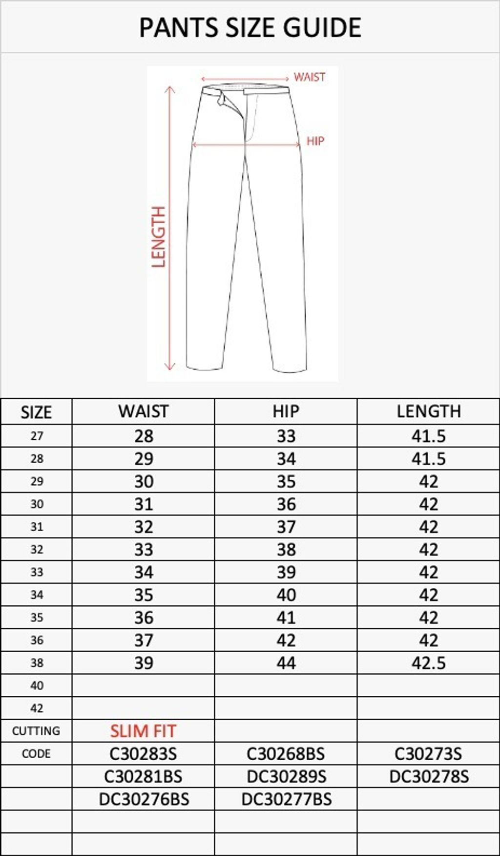 DC30289bs slim fit cotton pants size chart.jpeg