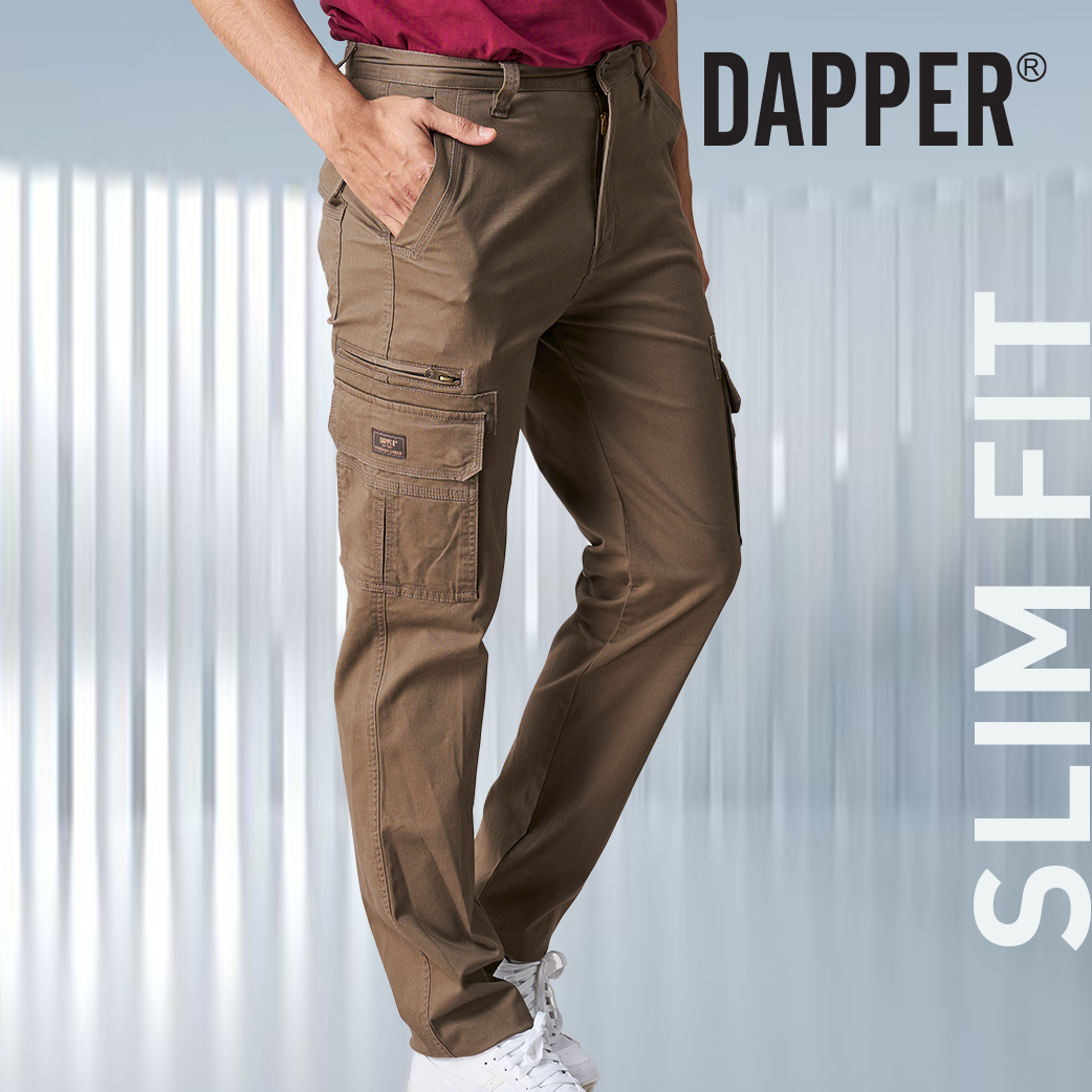 Buy Slim Fit Cargo Pants Online at Best Prices in India - JioMart.