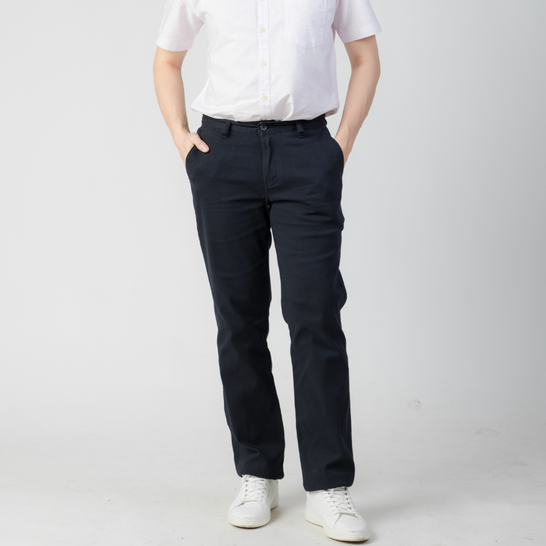 Men's Cotton Pencil Pants | Slim Fit Cotton Pants | Business Suit Pants |  Clothing - 2023 - Aliexpress
