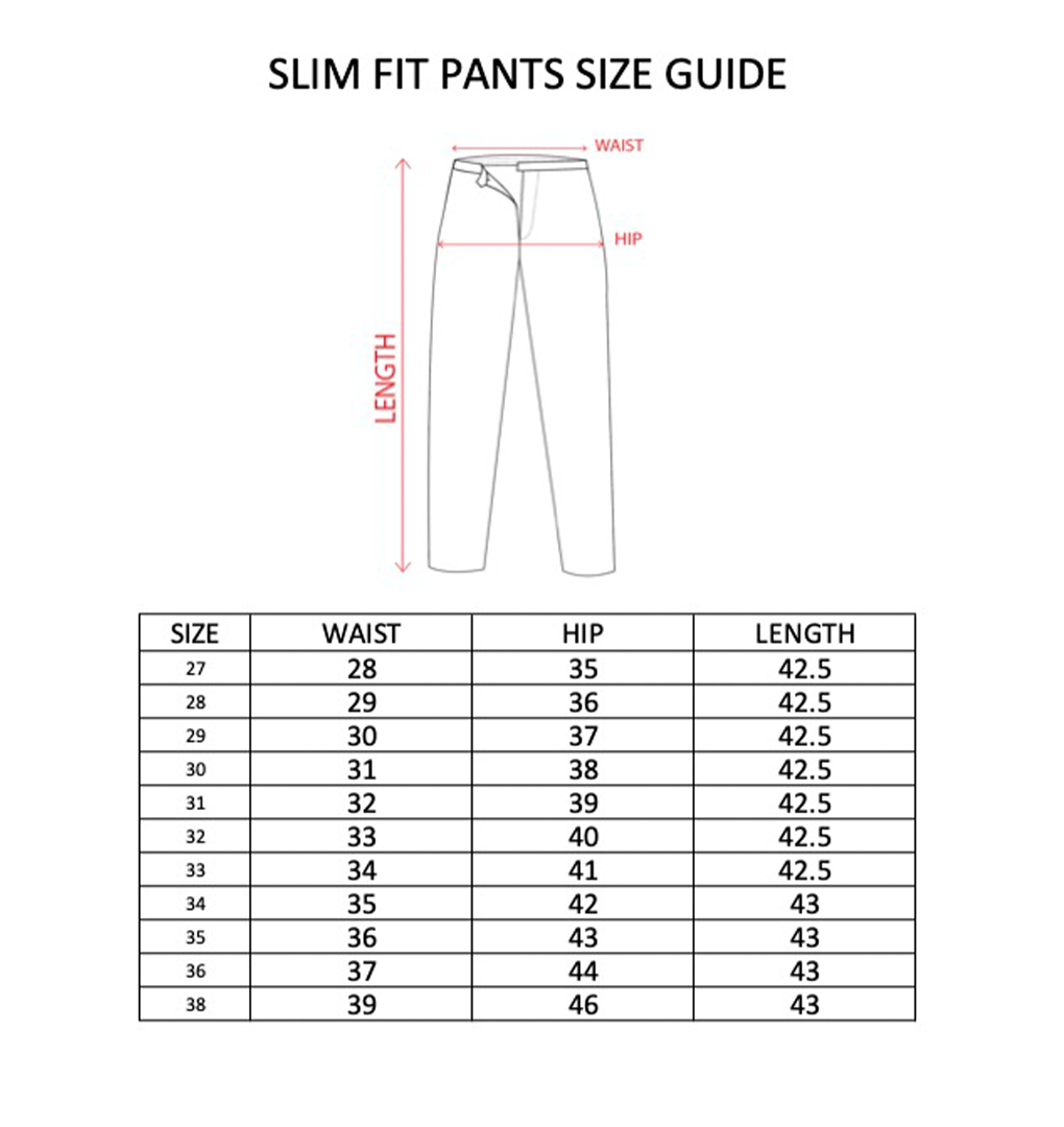 Slim Fit Pants SC