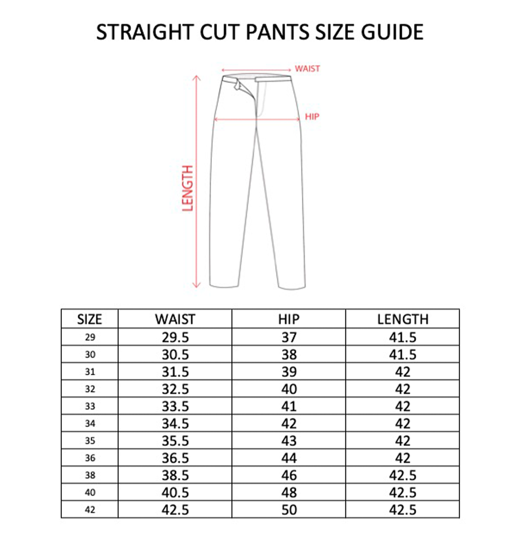 Straight Cut Jeans SC