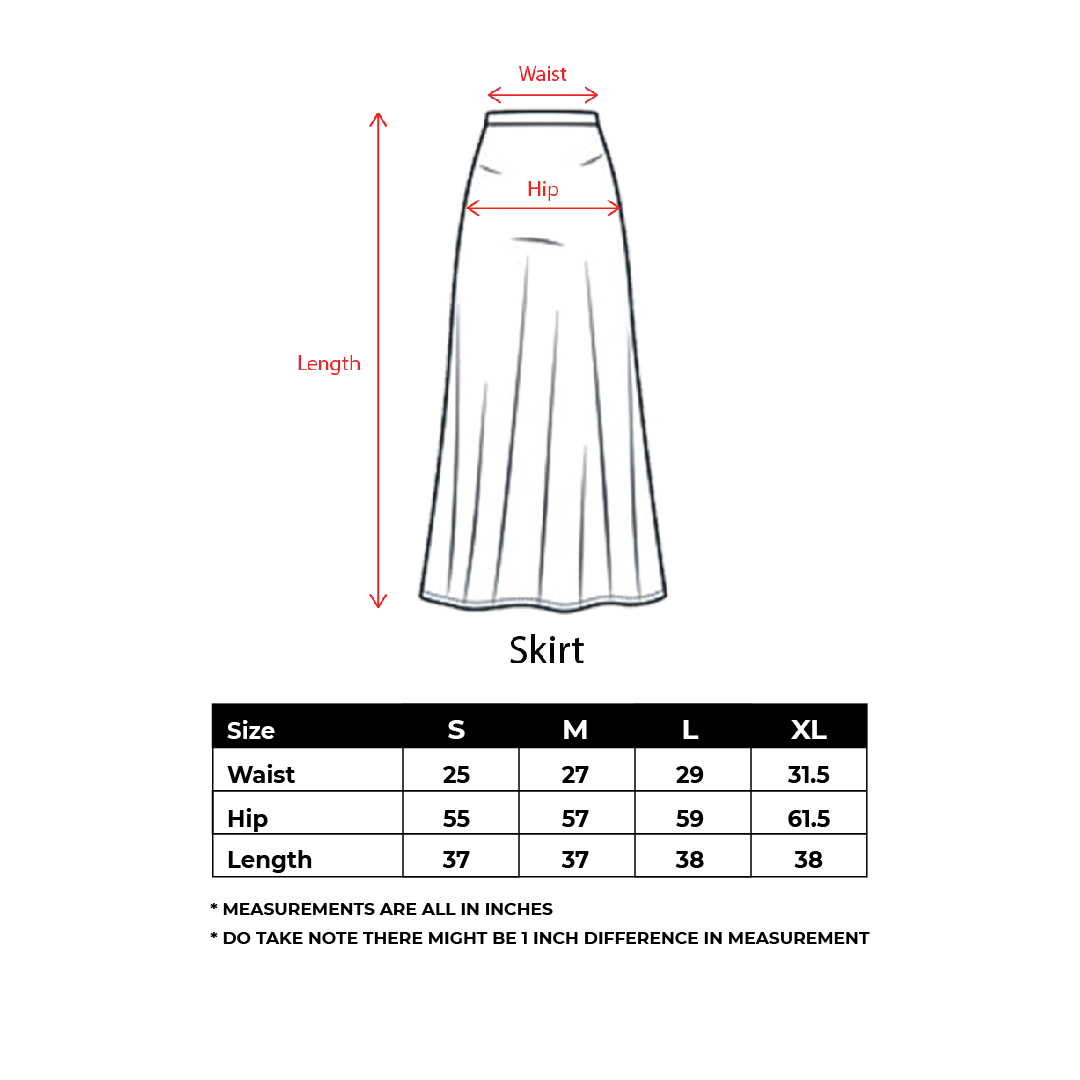 WOMEN RUFFLE SKIRT