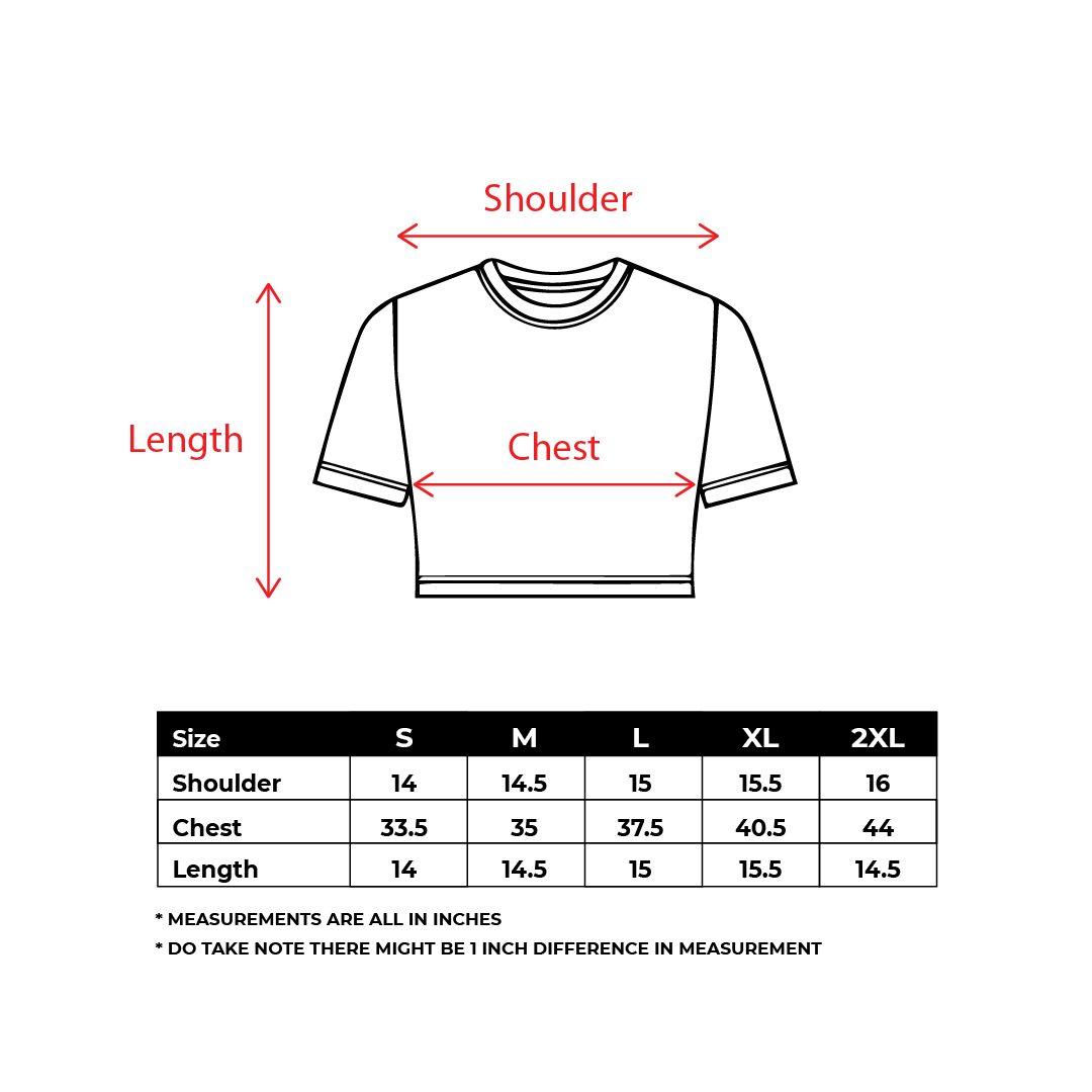 WOMEN ROUND NECK CROP TOP
